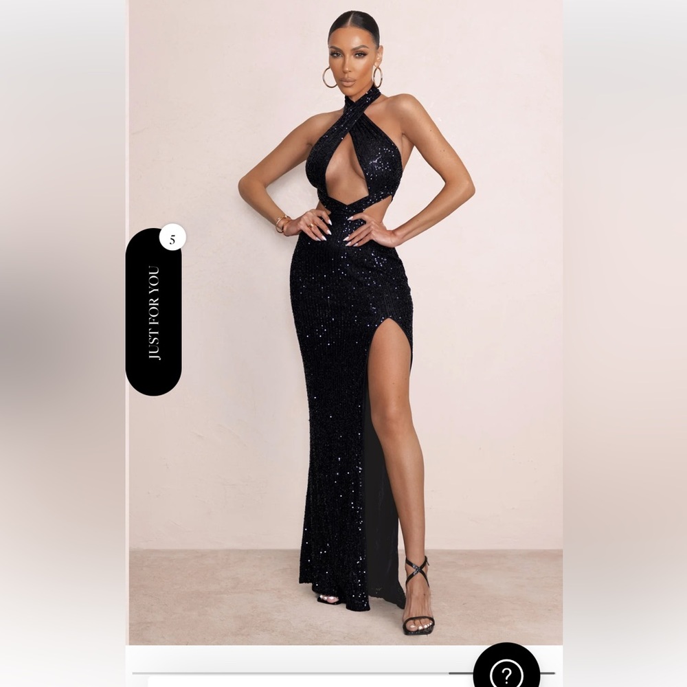 Black dress size 8